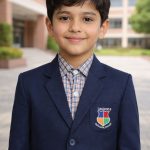 Navy Blue Blazers with School Logo